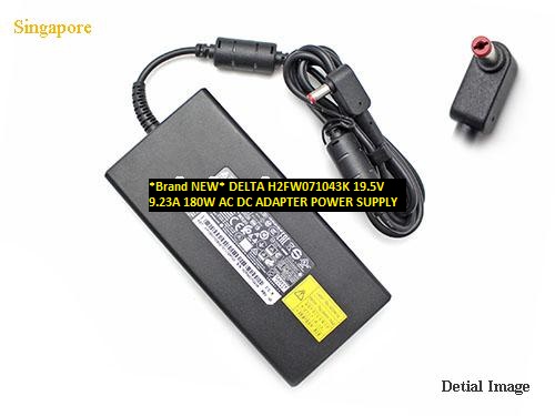 *Brand NEW* H2FW071043K DELTA 19.5V 9.23A 180W AC DC ADAPTER POWER SUPPLY